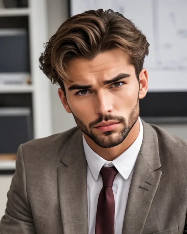 Tyler Montgomery, un personaje adulto de Talkie AI creado por un usuario